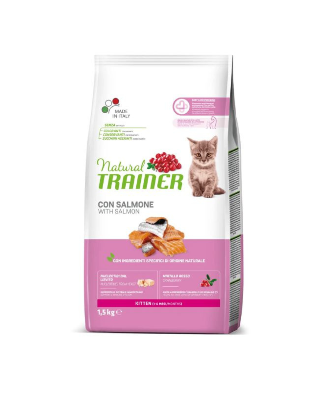 Natural Trainer - Kitten Maintenance - Salmon 1.5kg