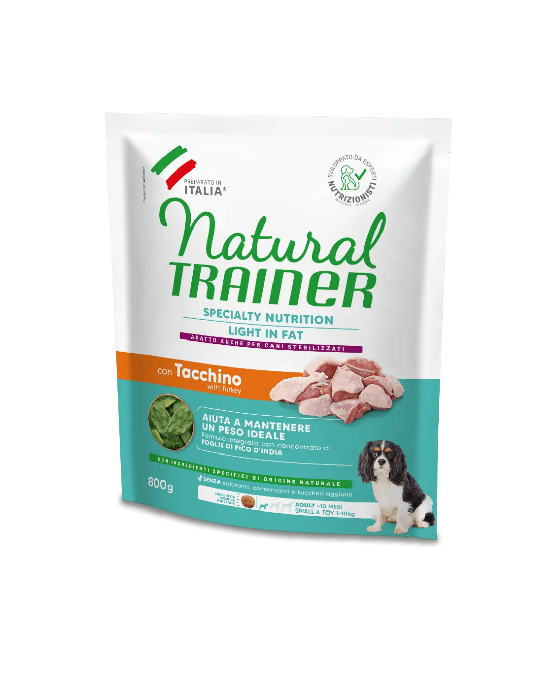 Natural Trainer - Light in Fat Adult Mini - Tacchino 800 gr