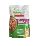 Natural Trainer - Straccetti per Gatto Con Anatra e Verdure - 85 gr