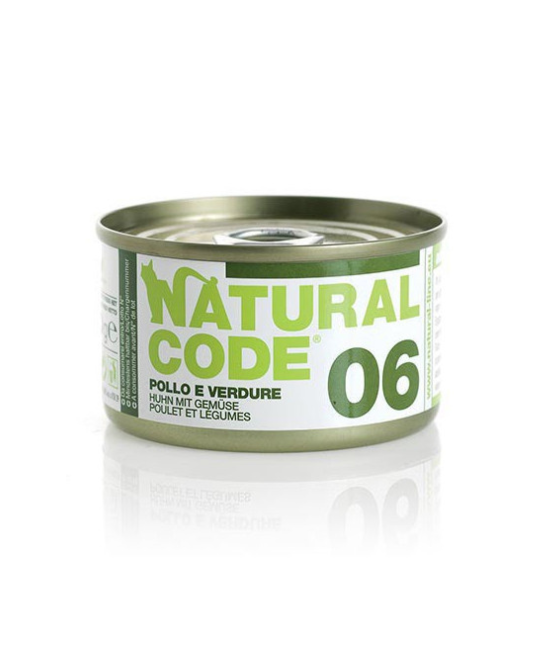 Natural code 06 - Straccetti per Gatti  - Pollo e Verdure in brodo - 85gr