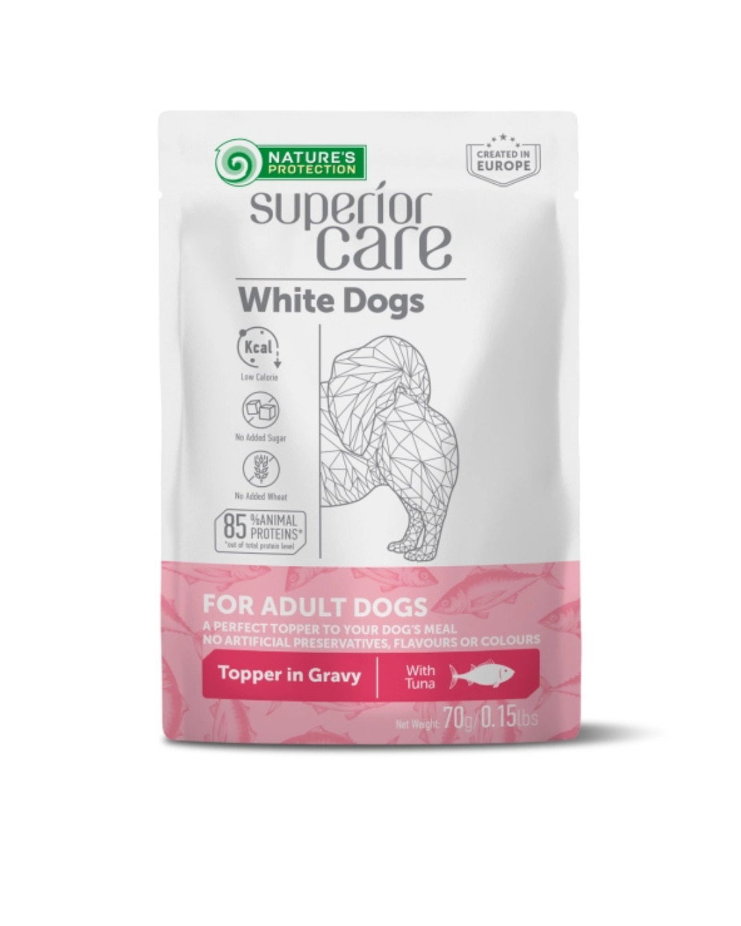 Nature's Protection - Pouch White Dog All Breeds Tonno 70gr