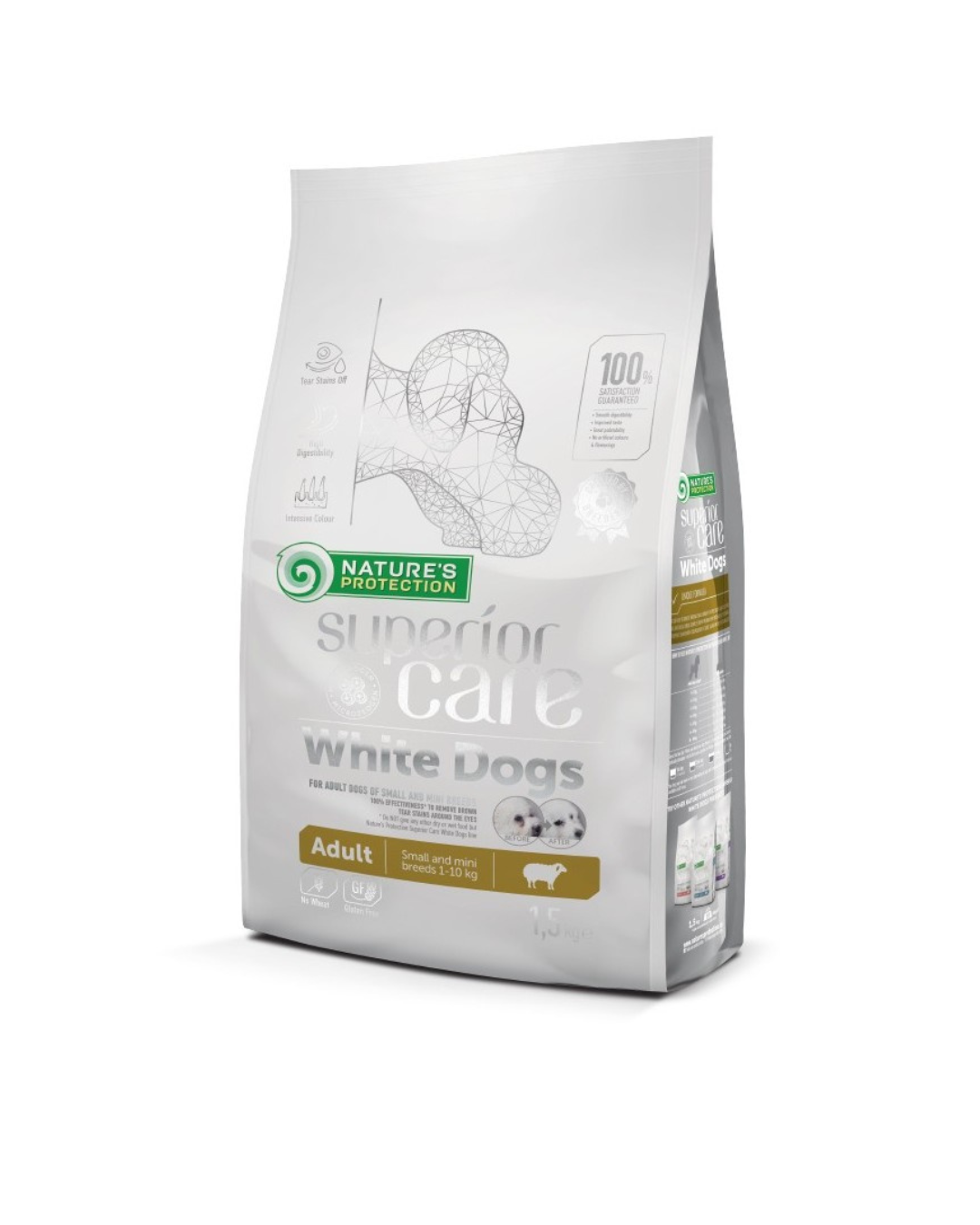 Nature's Protection - Superior Care White Dog Grain Free - Adult Small Breed - Agnello 10kg