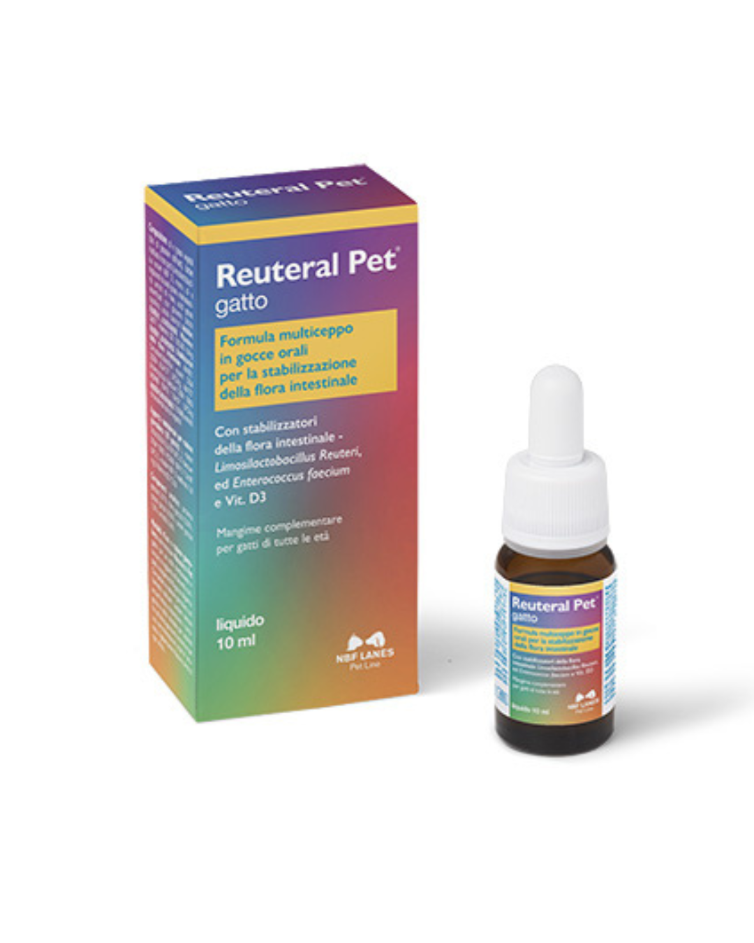 Nbf Lanes - Reutal Pet Cat - Drops 10 ml 