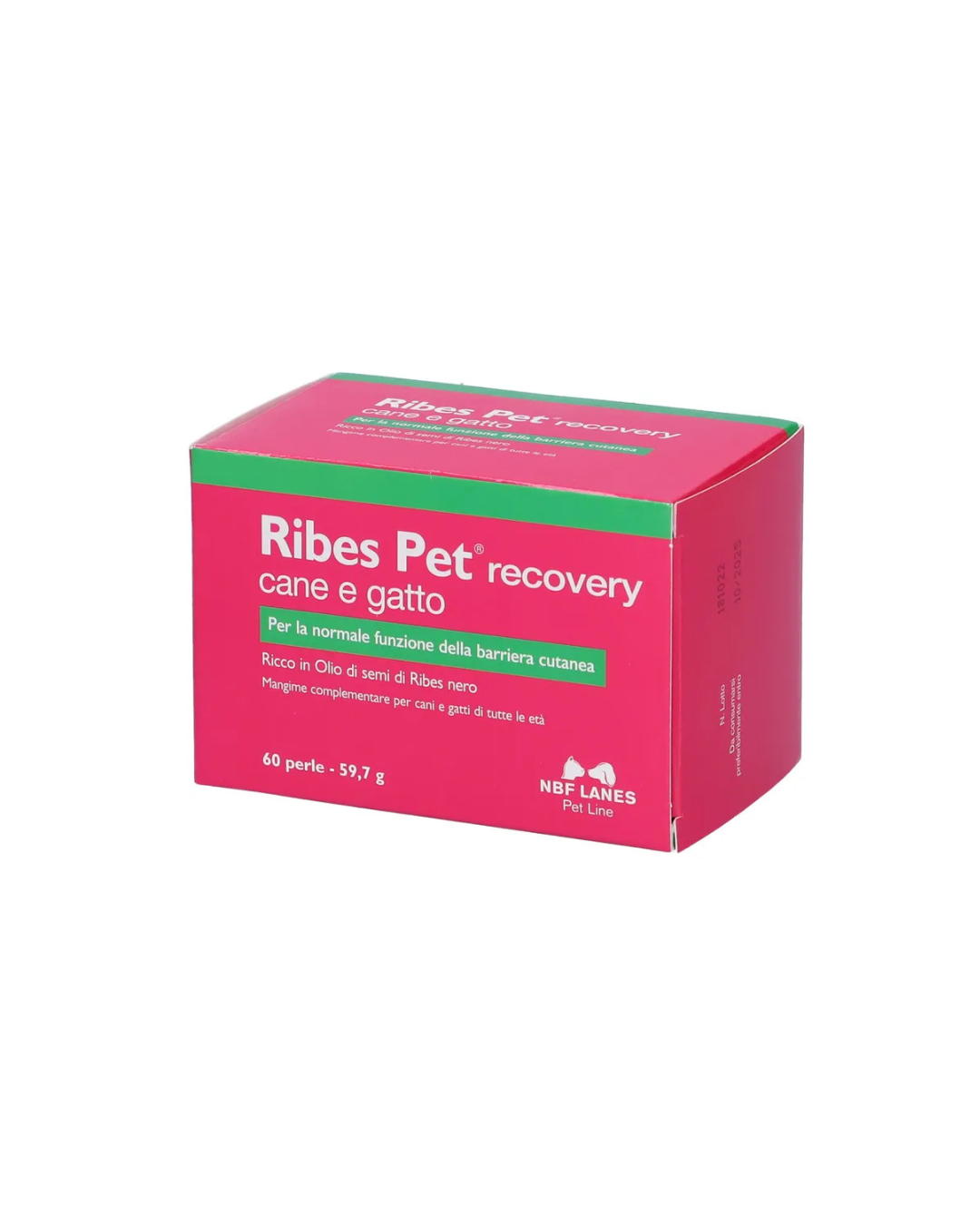 Nbf Lanes - Ribes Pet Recovery per Cane e Gatto - 60 Perle