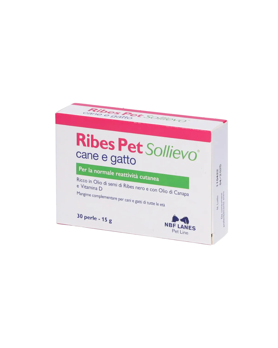 Nbf Lanes - Ribes Pet Sollievo Cane  e Gatto - 30 perle