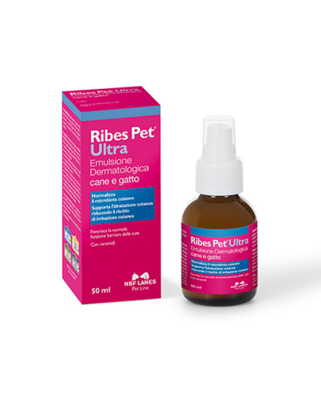 Nbf Lanes - Ribes Pet Ultra Emulsion for Dogs and Cats - 50 ml 