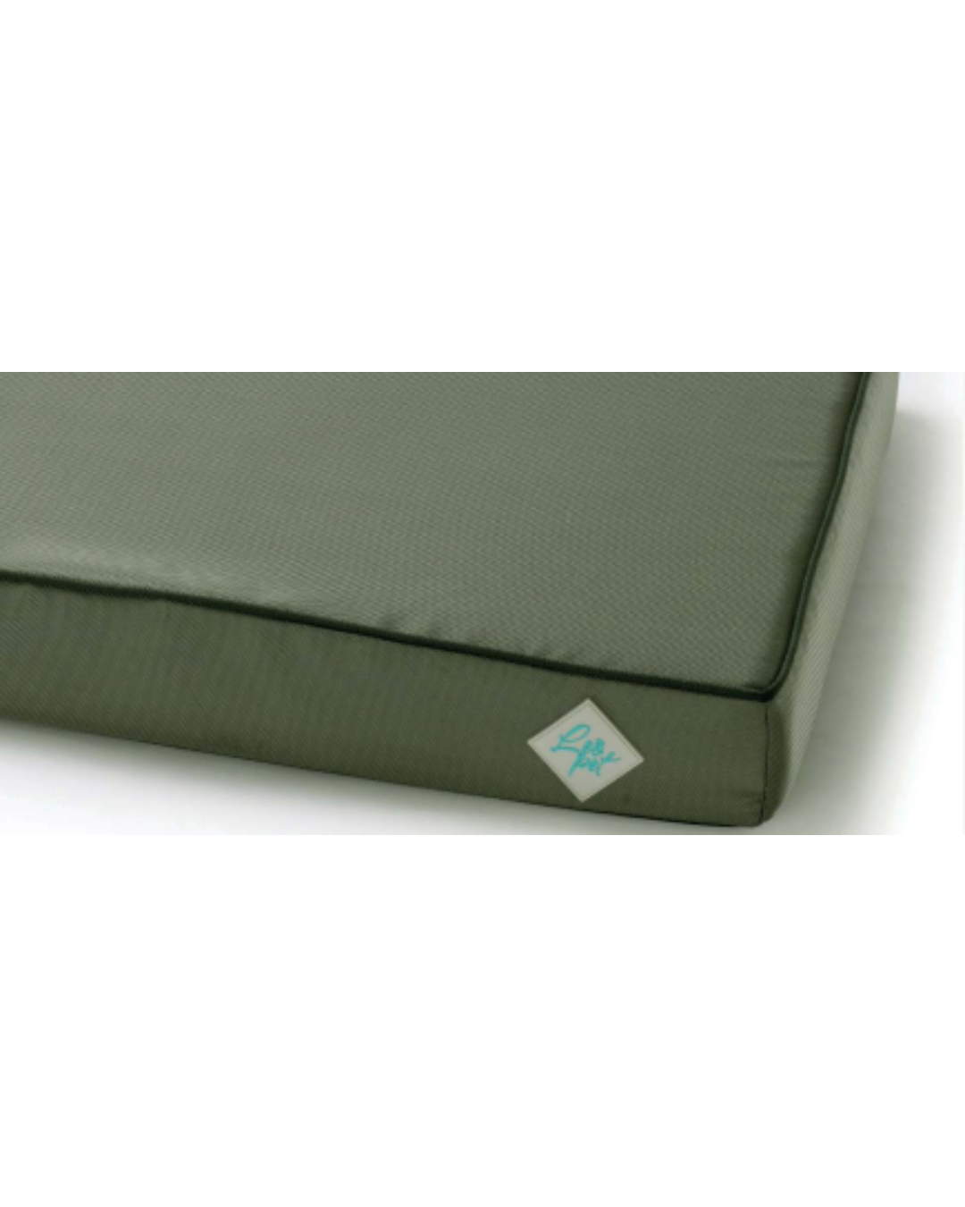 Leopet - Materassino Ercole Extra Strong Sfoderabile -  Waterproof - Verde - 50x80x8h cm