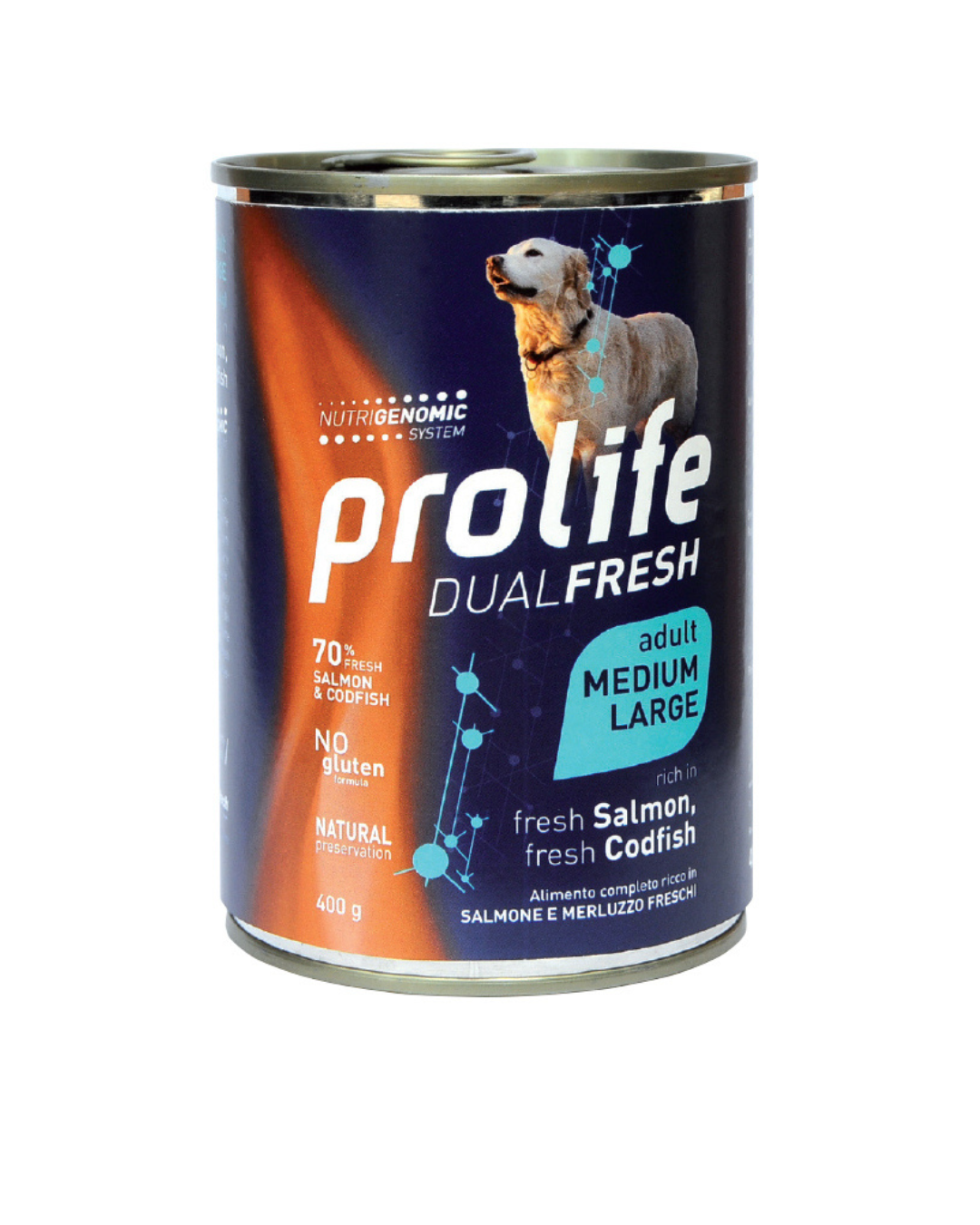 Prolife - DualFresh Adult Medium Large - Salmon and Cod 400 g