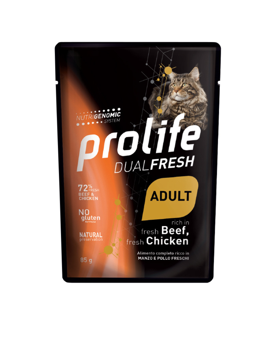Prolife - Dual Fresh Cat - Manzo e Pollo 85g
