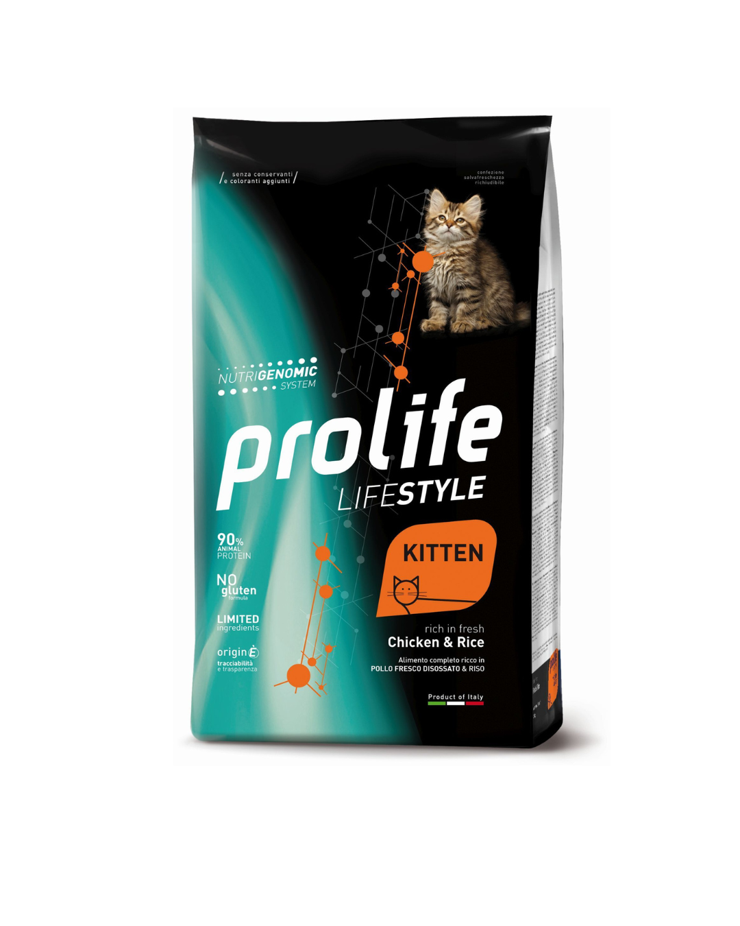 Prolife - Lifestyle Kitten - Pollo e Riso 1,5kg