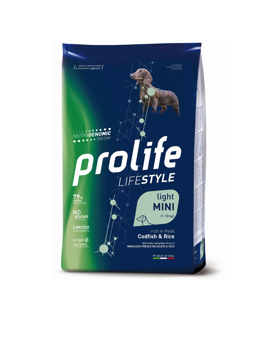 Prolife - Light Adult Mini - Merluzzo e Riso 2kg