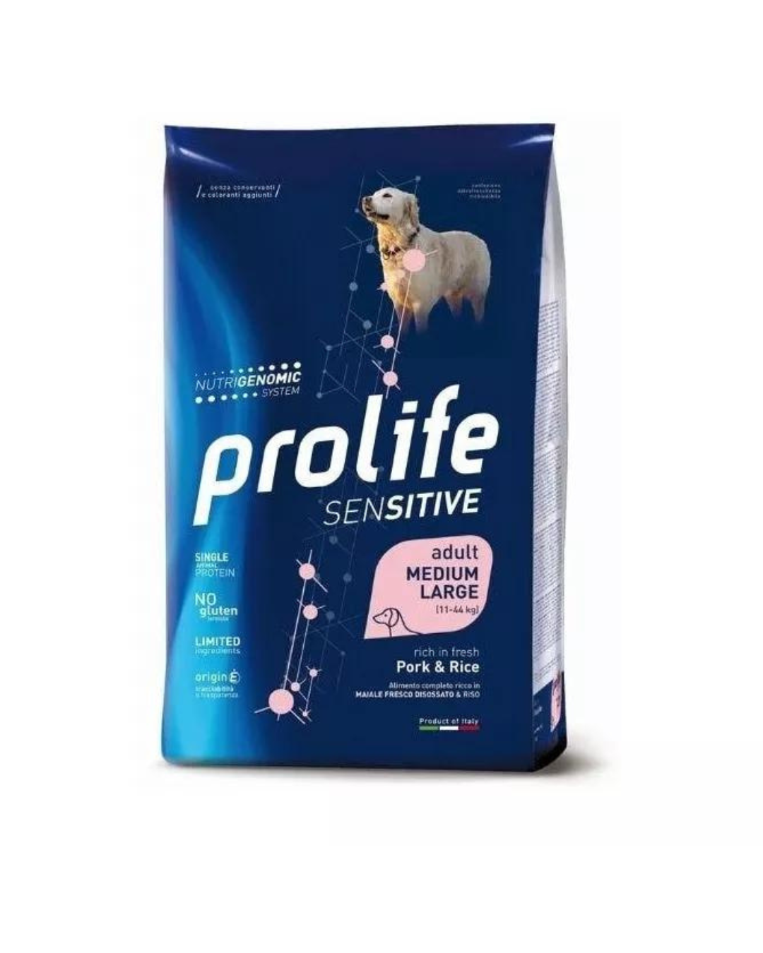 Prolife - Sensitive Adult Medium Large - Pork and Rice 2.5 kg