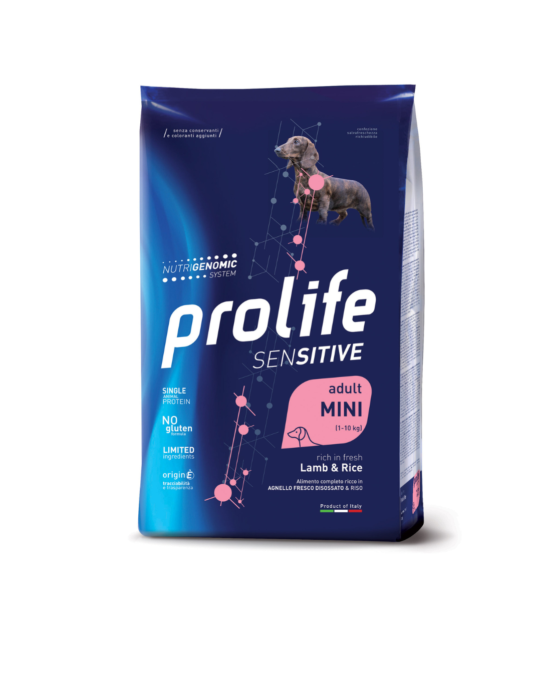 Prolife - Sensitive Adult Mini - Lamb and Rice 2kg