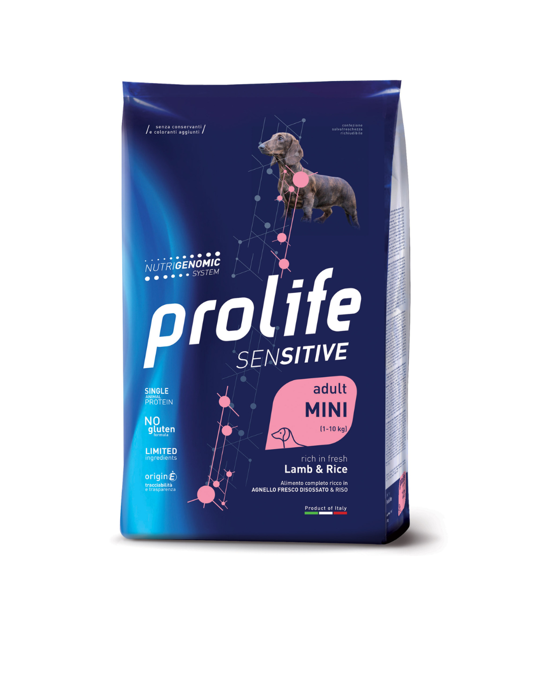 Prolife - Sensitive Adult Mini - Agnello e Riso 2kg