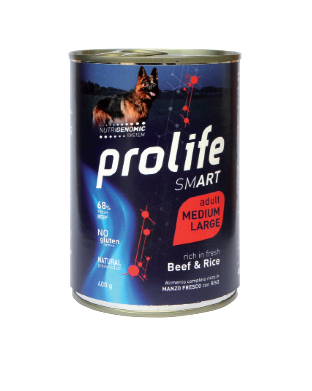 Prolife - Smart Adult Medium Large - Beef and Rice 400 g