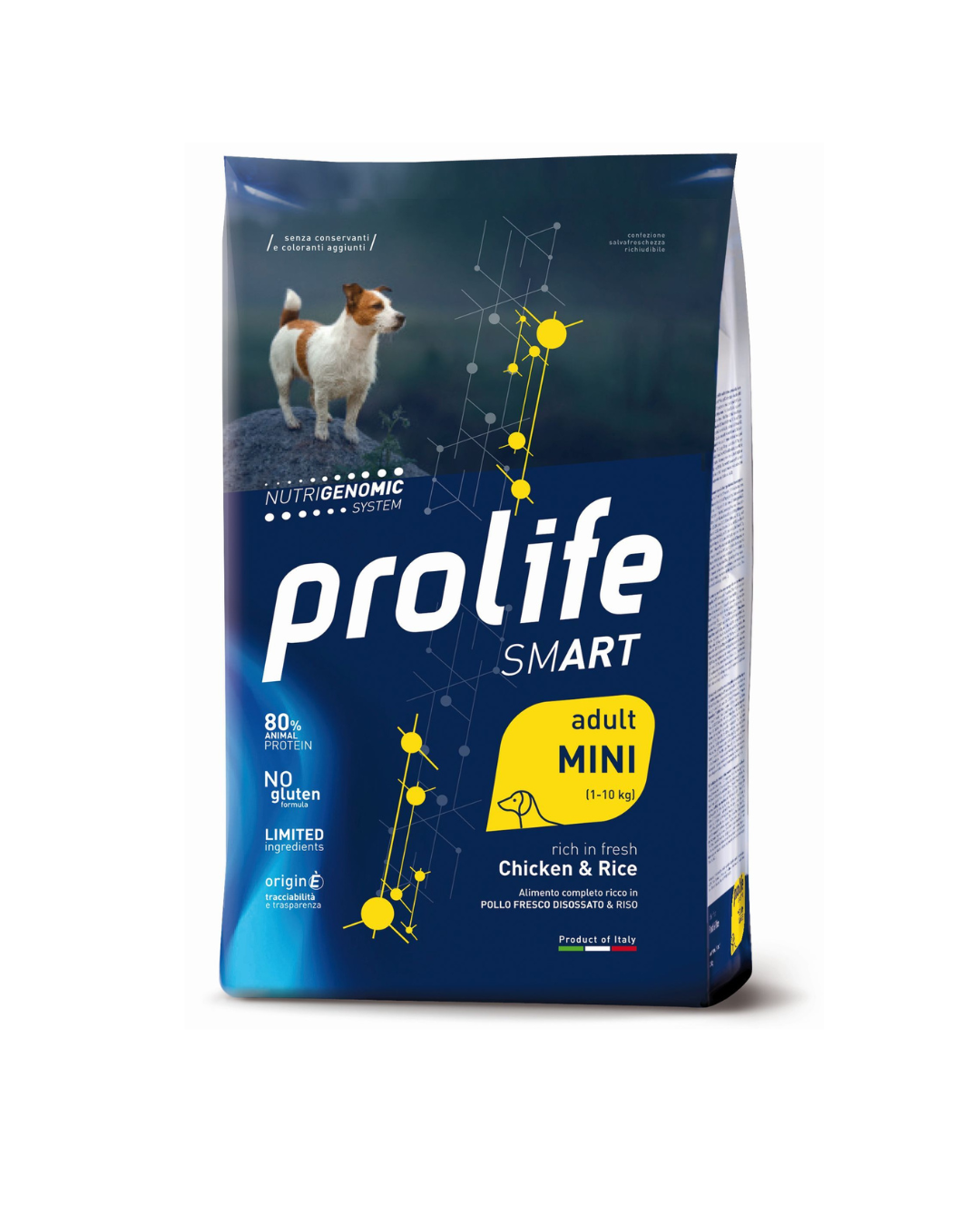 Prolife - Smart Dog Mini Adult - Pollo e Riso 600 gr