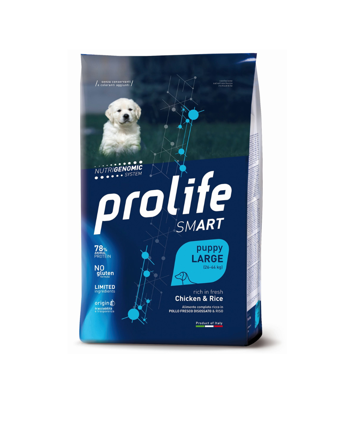 Prolife - Smart Puppy Large - Pollo e Riso 10 kg