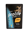 Prolife - Sterilizzato Light Grain Free Sensitive Gatto Adult - Tacchino e Oca 85 g