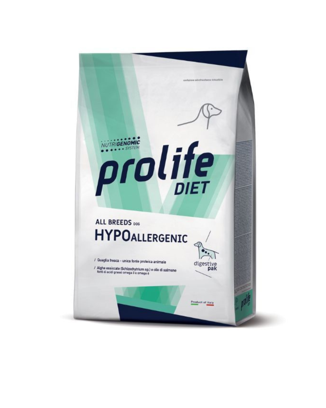 Prolife Diet - Dog Hypoallergenic All Breed - Quaglia 2 kg