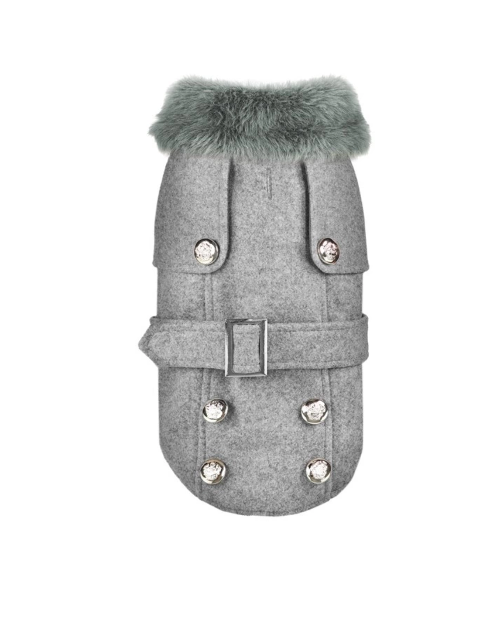 Record - Cappottino Audrey Grigio 25cm 2XS (Lunghezza Dorso)