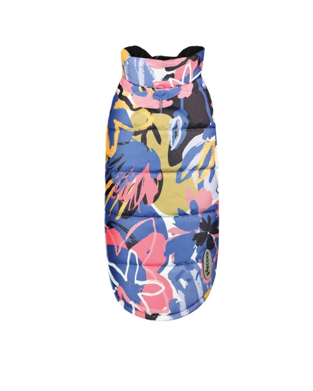 Record - Cappotto Impermeabile per Cani Blossom 50cm XL (Lunghezza Dorso)