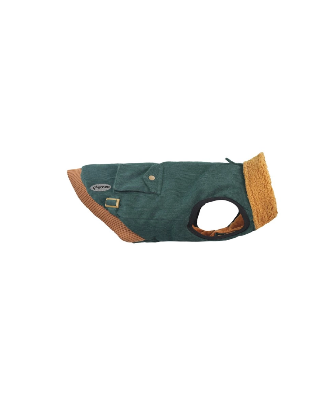 Record - Cappotto per Cani Heritage Verdone 45cm L (Lunghezza Dorso)