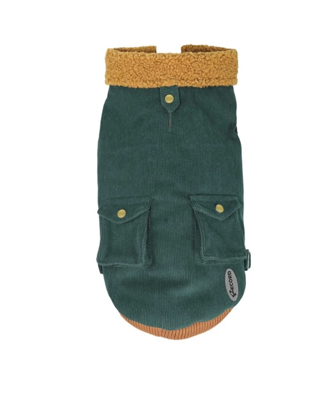 Record - Cappotto per Cani Heritage Verdone 45cm L (Lunghezza Dorso)