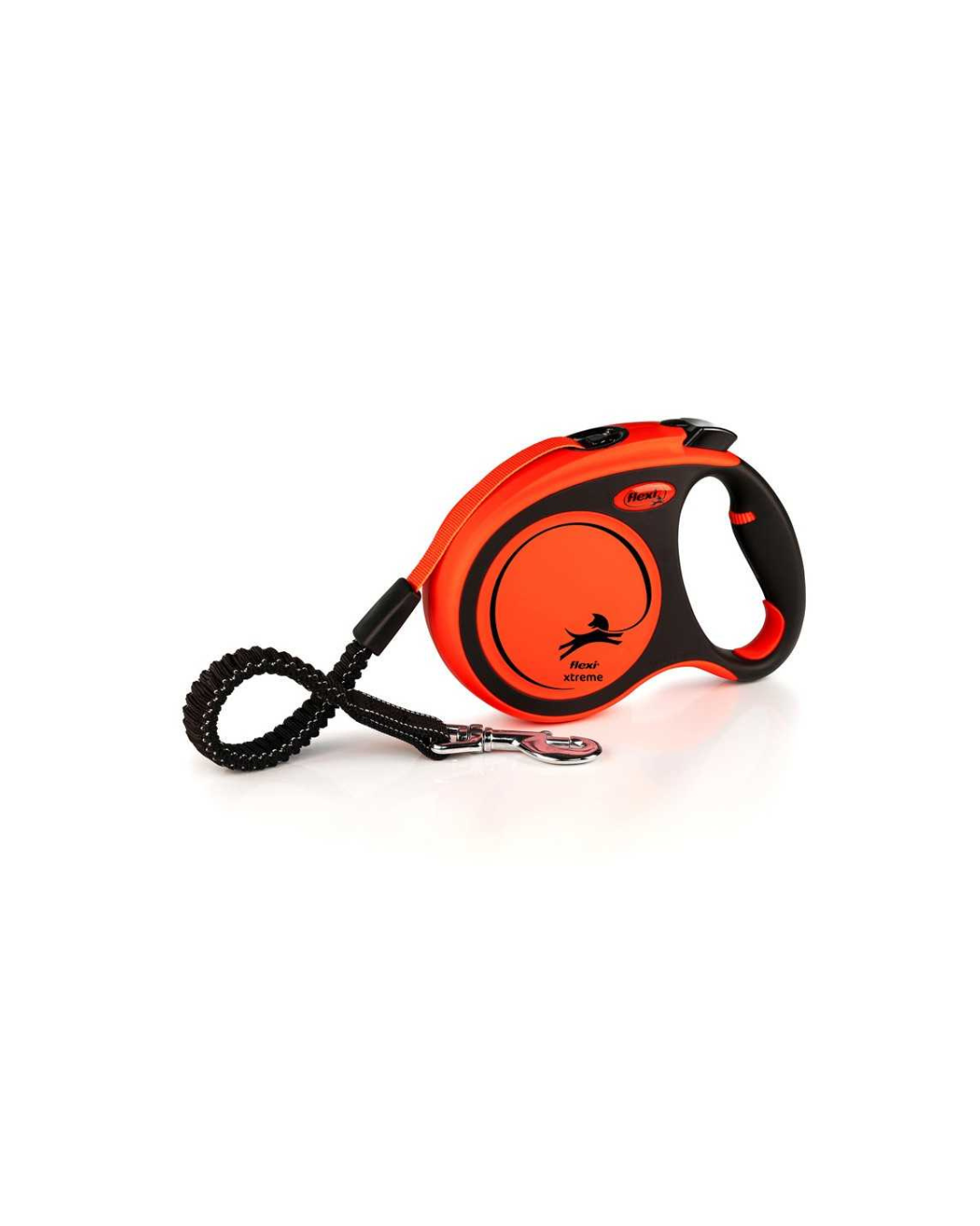 Record - Flexi Xtreme Guinzaglio Tape Arancione Nero M 5m