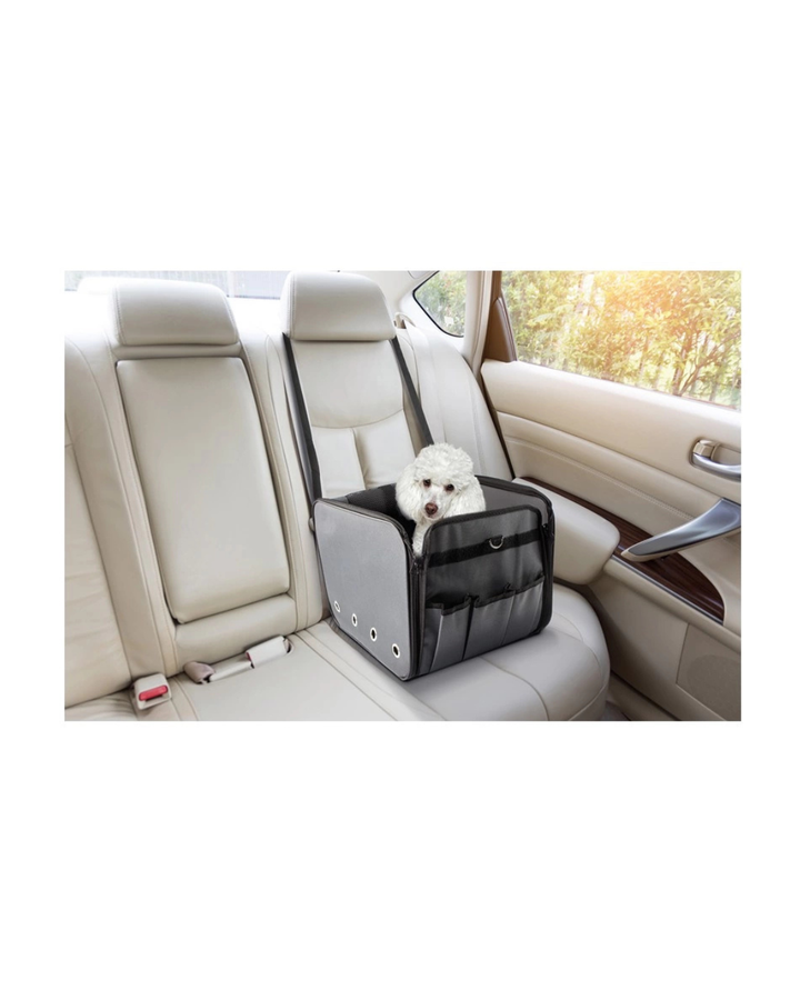 Record Seggiolino Auto per Cani Grigio  36x36x24cm