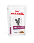 Royal Canin - Veterinary Nutrition Cat Renal 85 gr - Bocconcini in Salsa, Con Pollo
