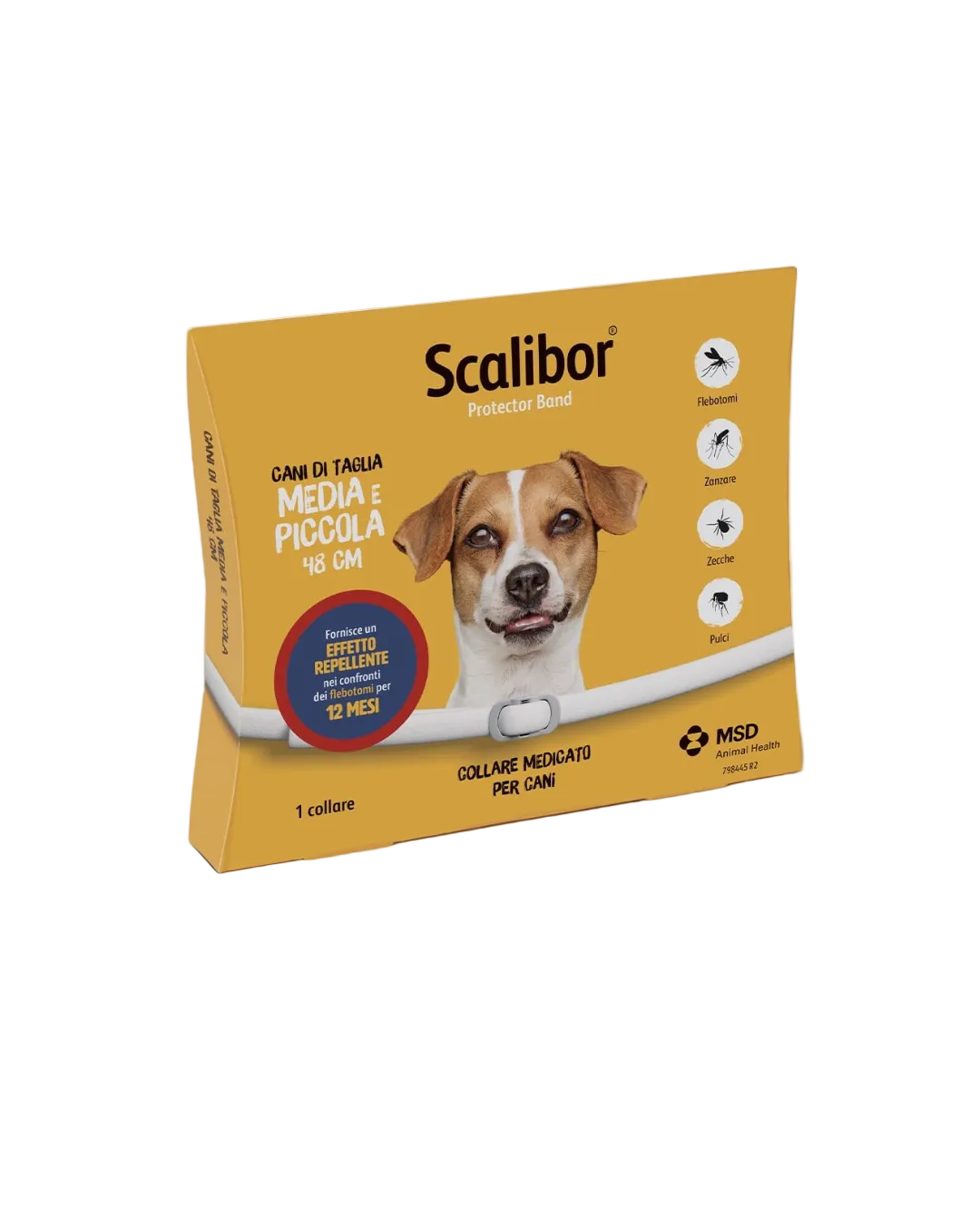 Scalibor - Collare Antiparassitario Tg. Media e Piccola 48cm