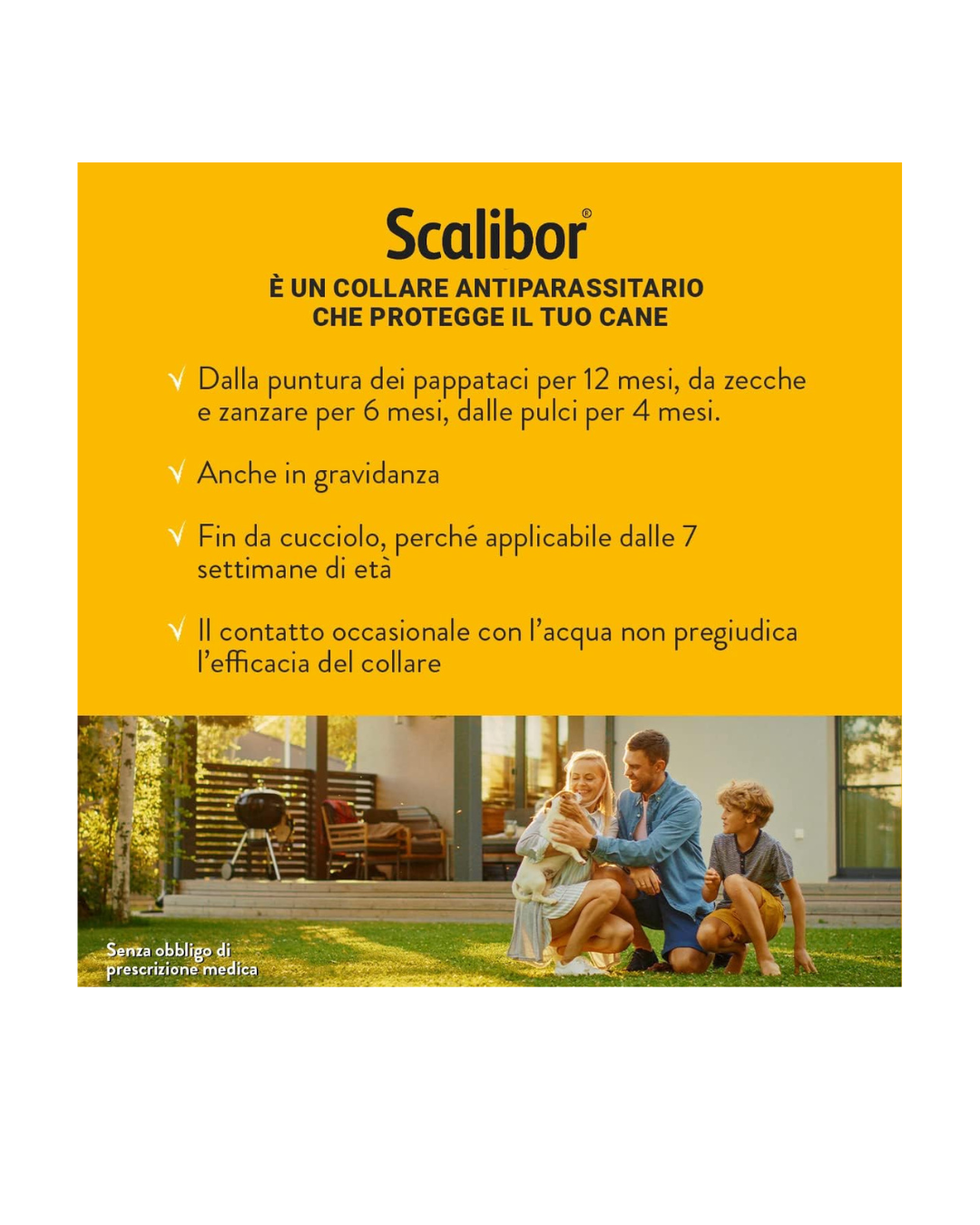 Scalibor - Collare Antiparassitario Tg. Media e Piccola 48cm