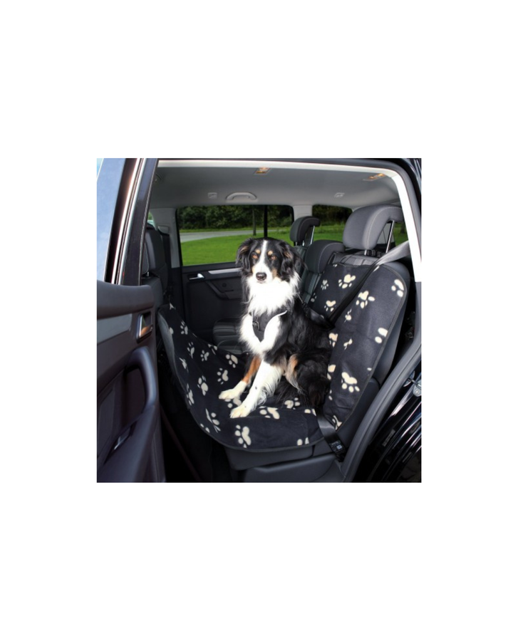 Trixie - Coprisedile per Auto  Stampa Zampe 0,65x1,45 m