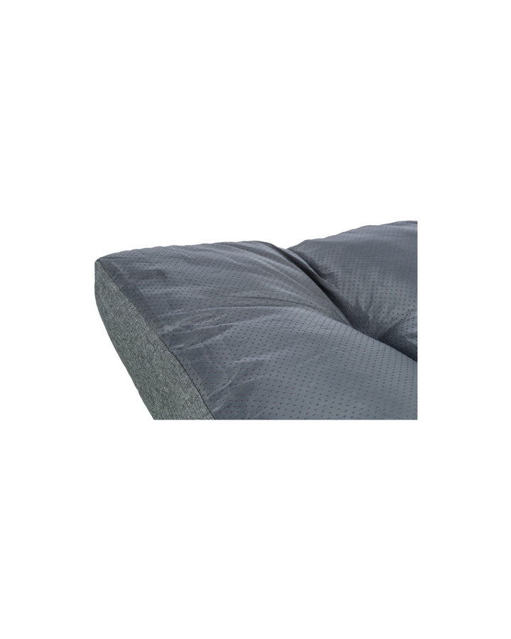 Trixie - Cuscino Nio 90 x 75 cm - Grigio Scuro - Misura L - Sfoderabile