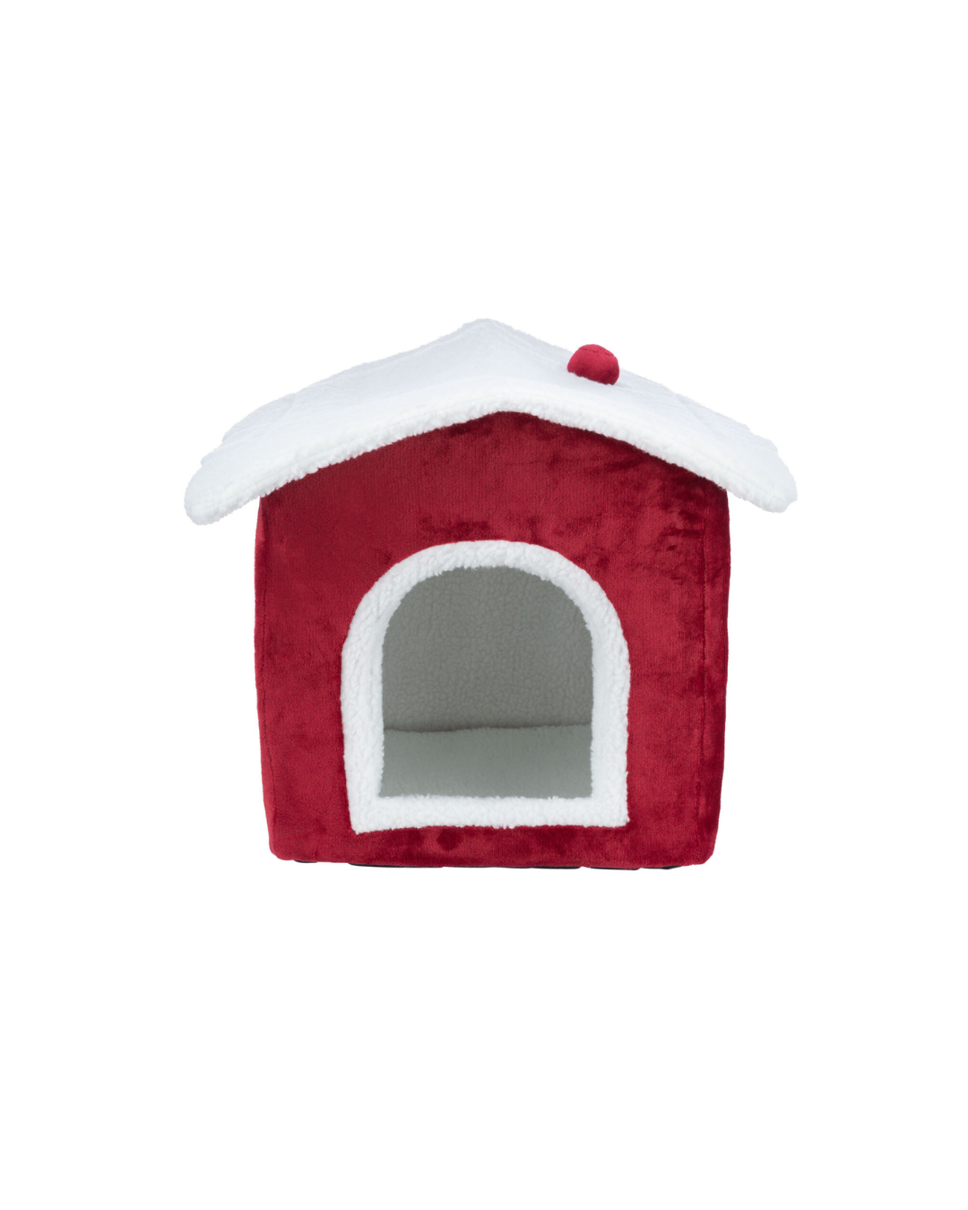 Trixie - Igloo Natalizio Nevio, Con Cuscino Sfoderabile - 35x45 x38cm