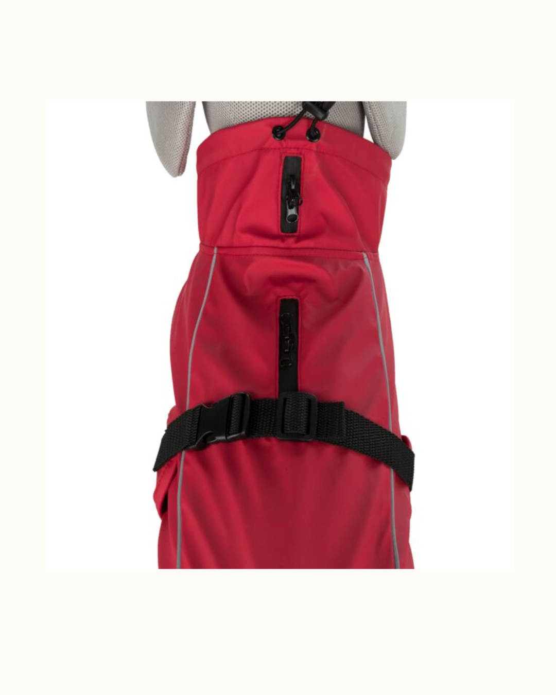 Trixie - Impermeabile per Cani Vimy 80cm (Lunghezza Dorso)