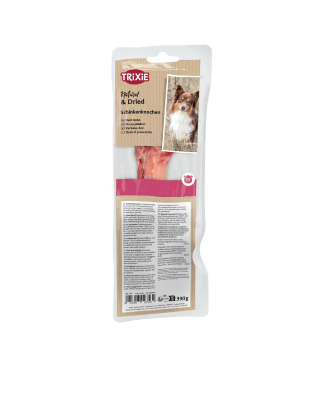 Trixie - Osso Di Prosciutto Di Maiale 24 cm / 390 gr