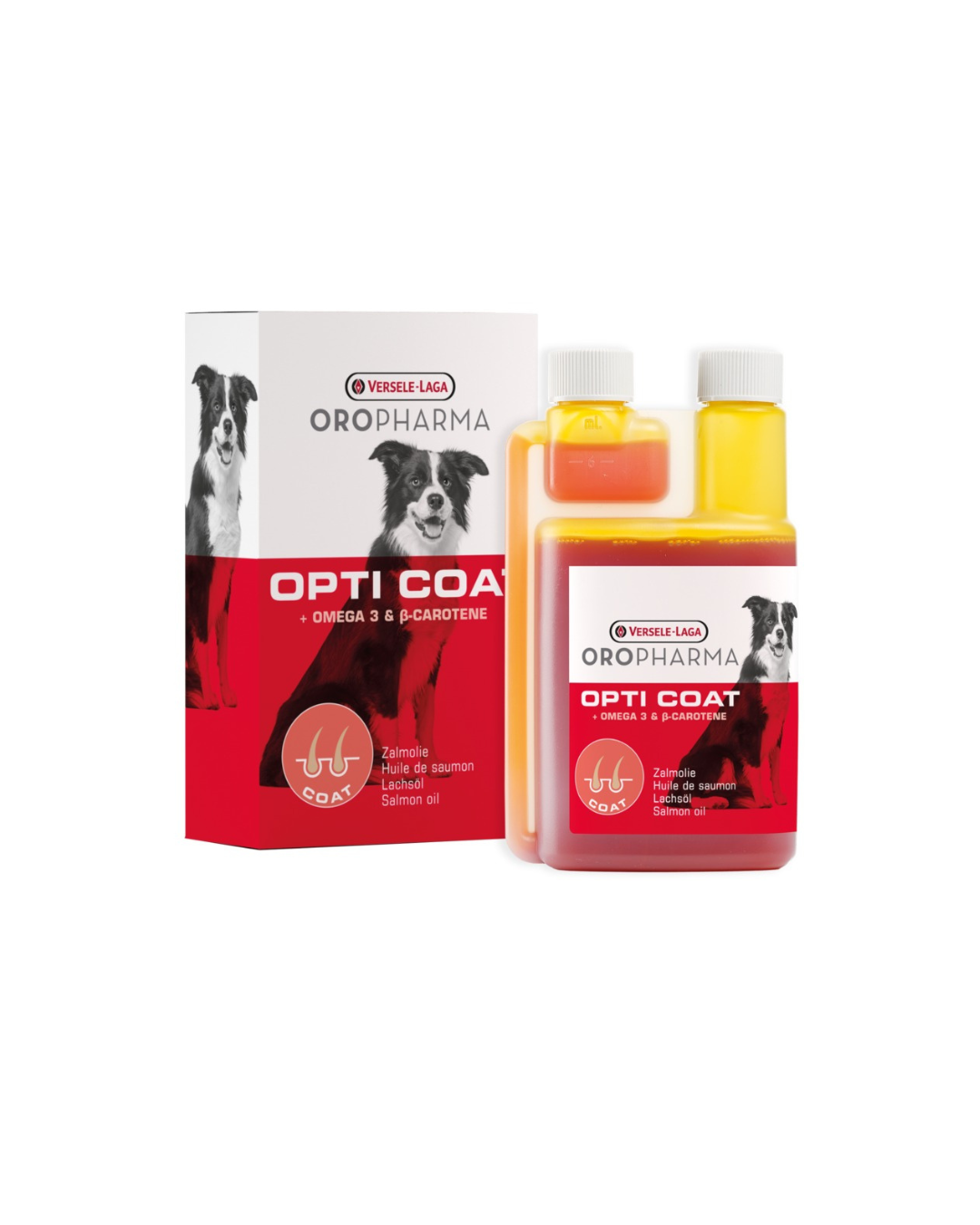 Versele - Opti Coat 250 ml Salmon Oil+Omega3+Beta-carotene