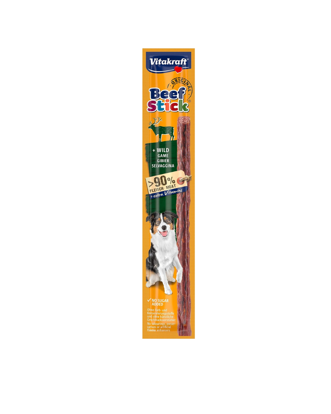 Vitakraft - Beef-Stick con Selvaggina 12gr