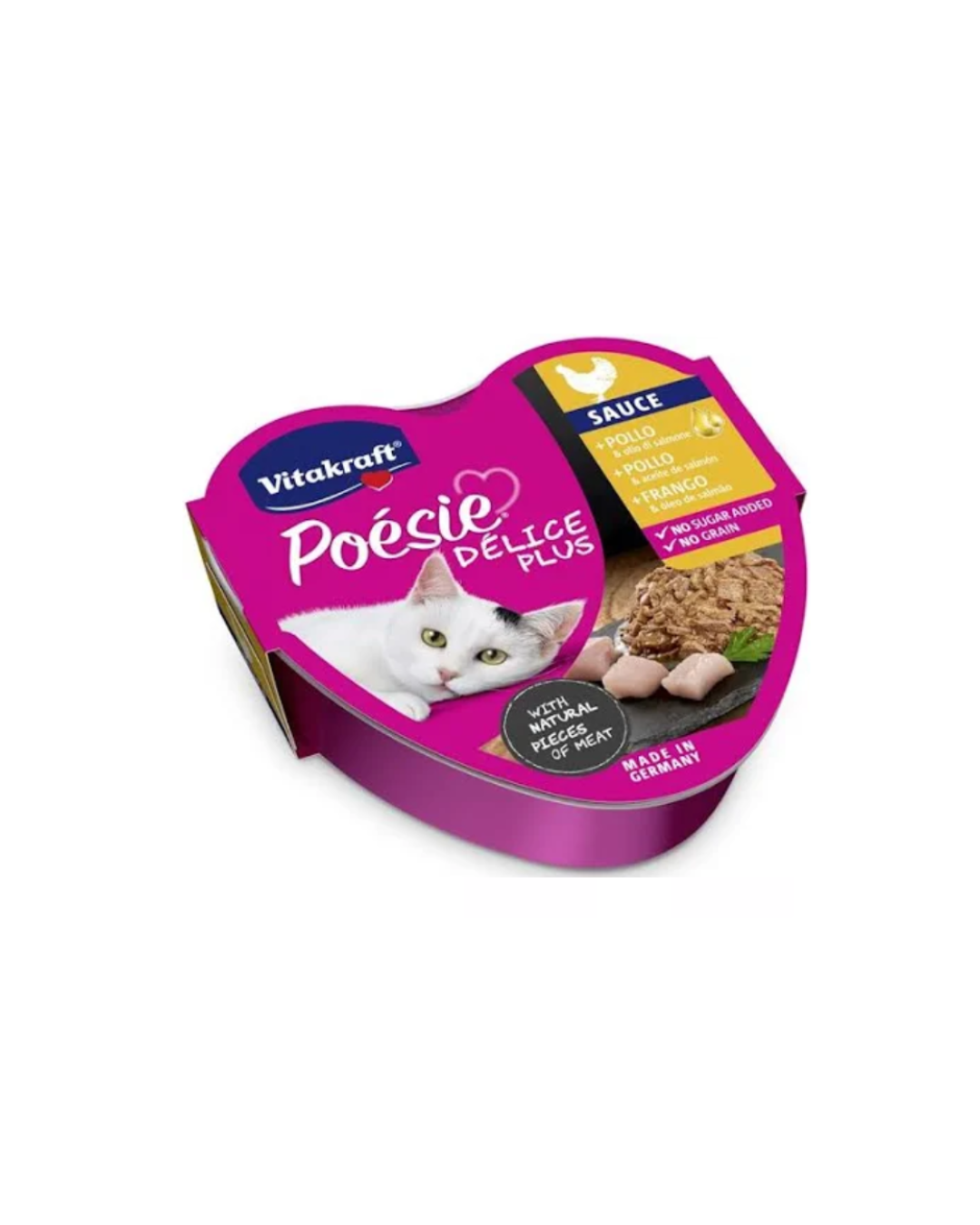Vitakraft- Poesie Delice Plus Pollo 85gr