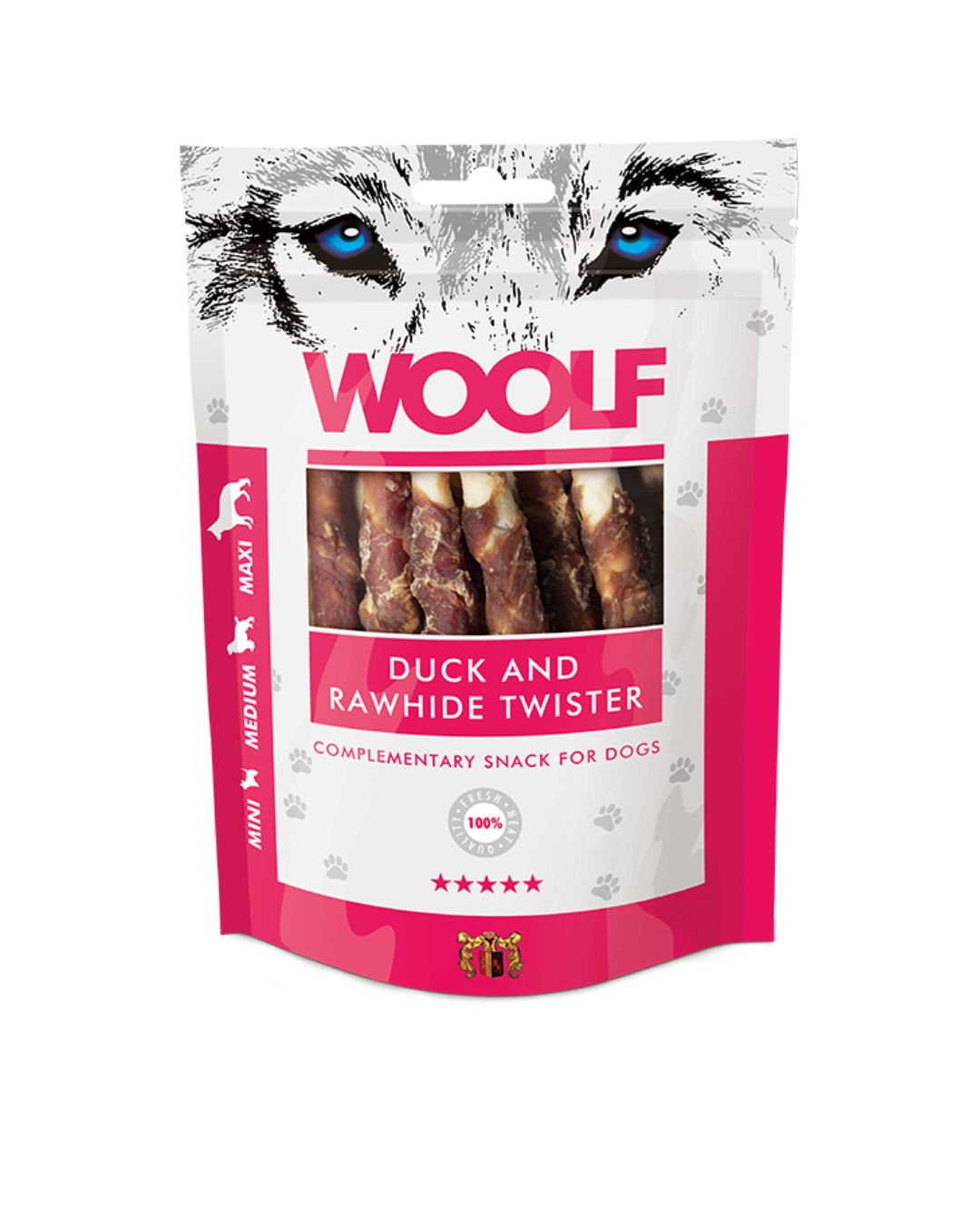 Woolf - Rotolini di Anatra con Pelle Grigliata - 100 gr