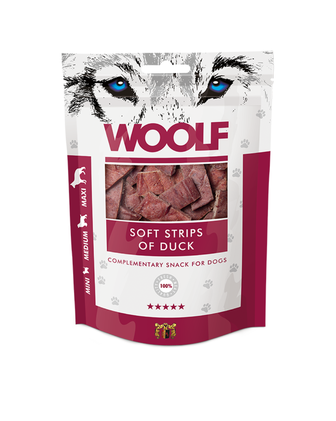 Woolf - Strisce Morbide di Anatra 100gr