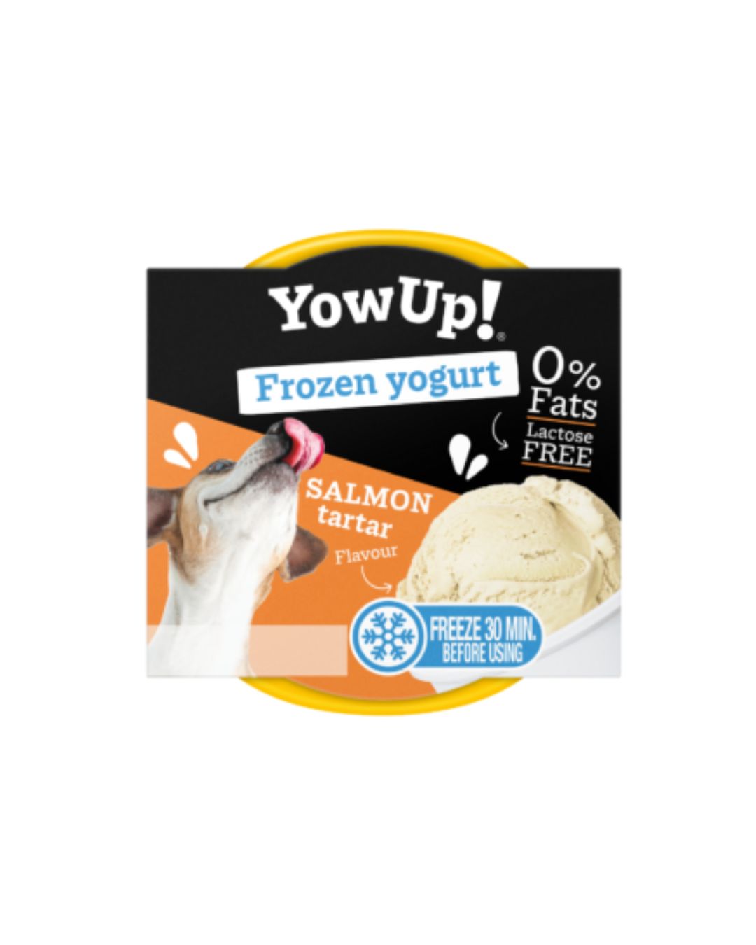 YowUp - Ice Cream for Dogs - Frozen Yogurt - Salmon Tartare Flavour