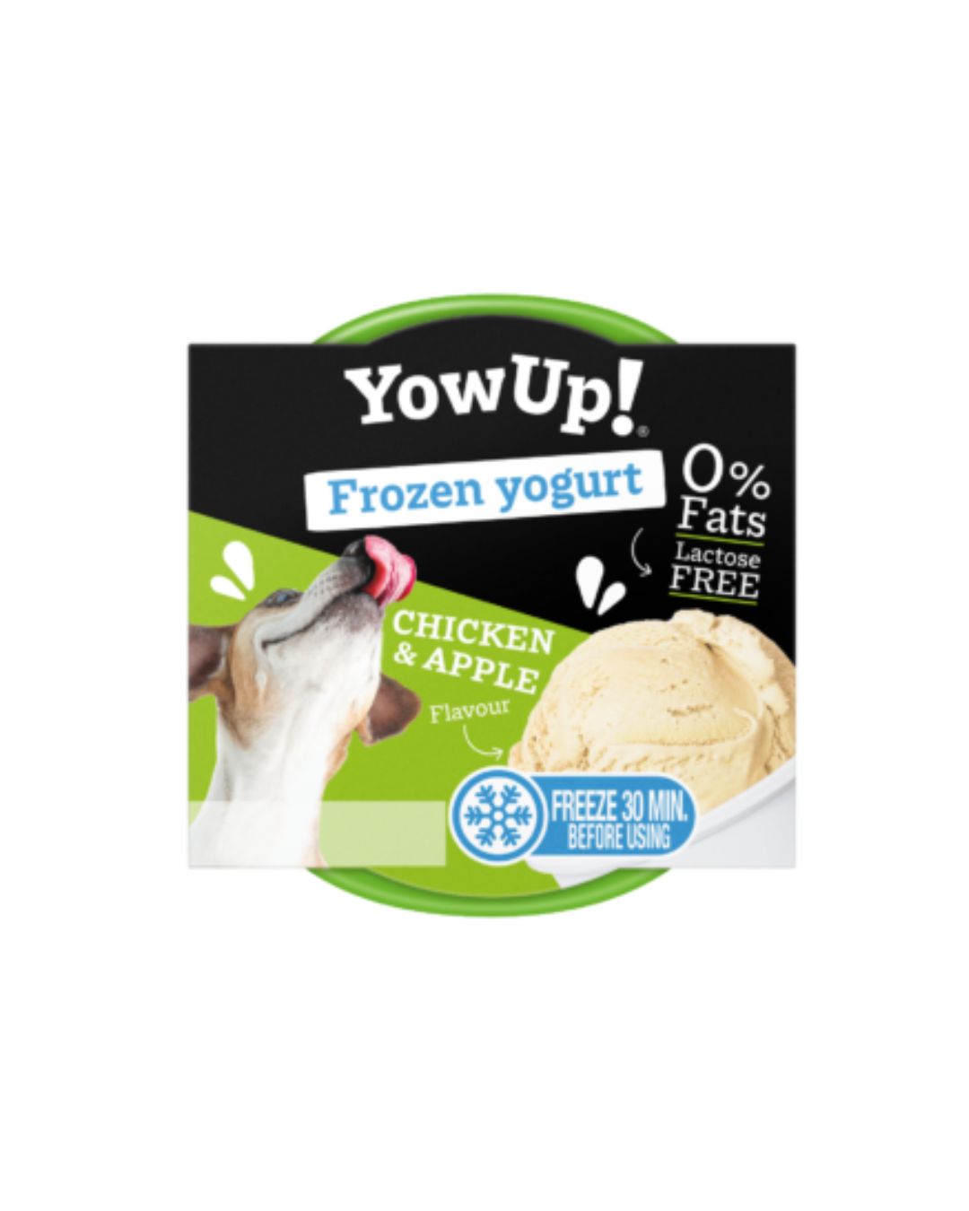 YowUp - Ice Cream for Dogs - Frozen Yogurt - Chicken and Apple Flavor