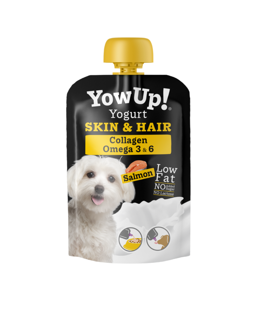 YowUp - Yogurt per Cani Skin&Hair Gusto Salmone 115gr
