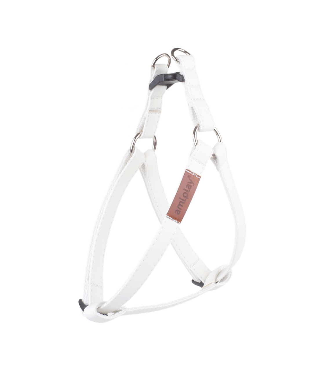 Amiplay - Pettorina regolabile NEW YORK Bianco S