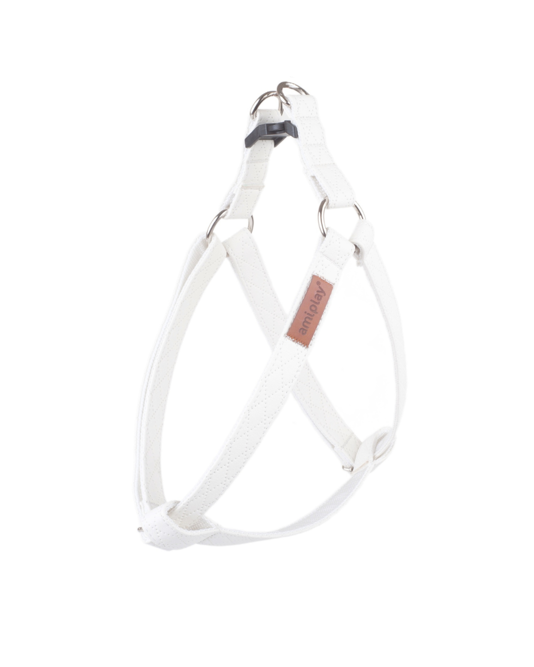 Amiplay - Pettorina regolabile NEW YORK Bianco L