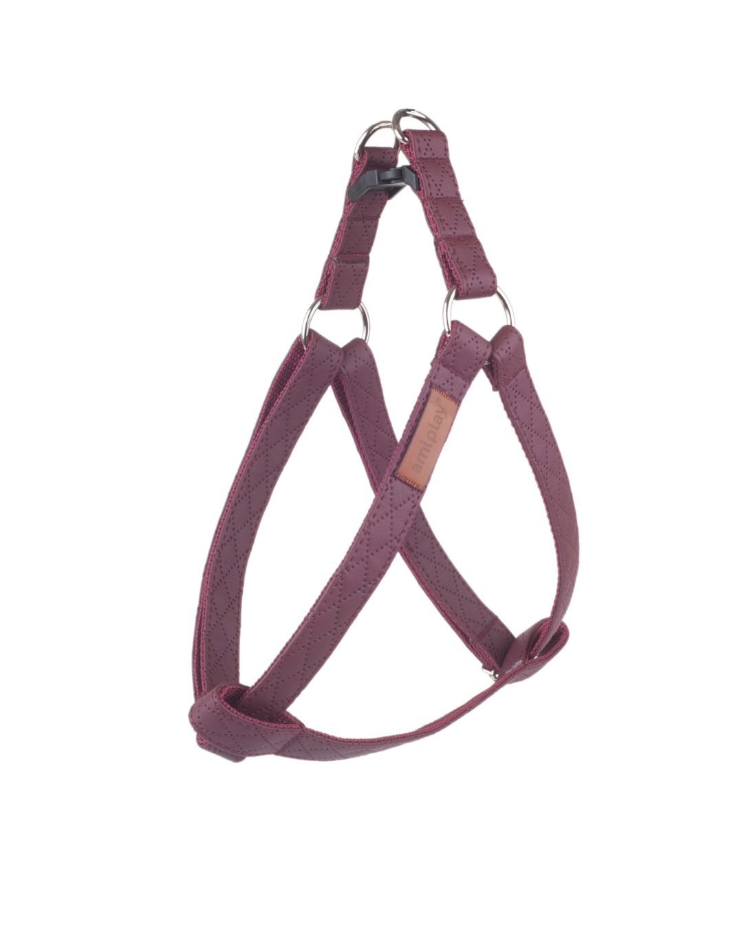 Amiplay - Pettorina regolabile NEW YORK Borgogna XL