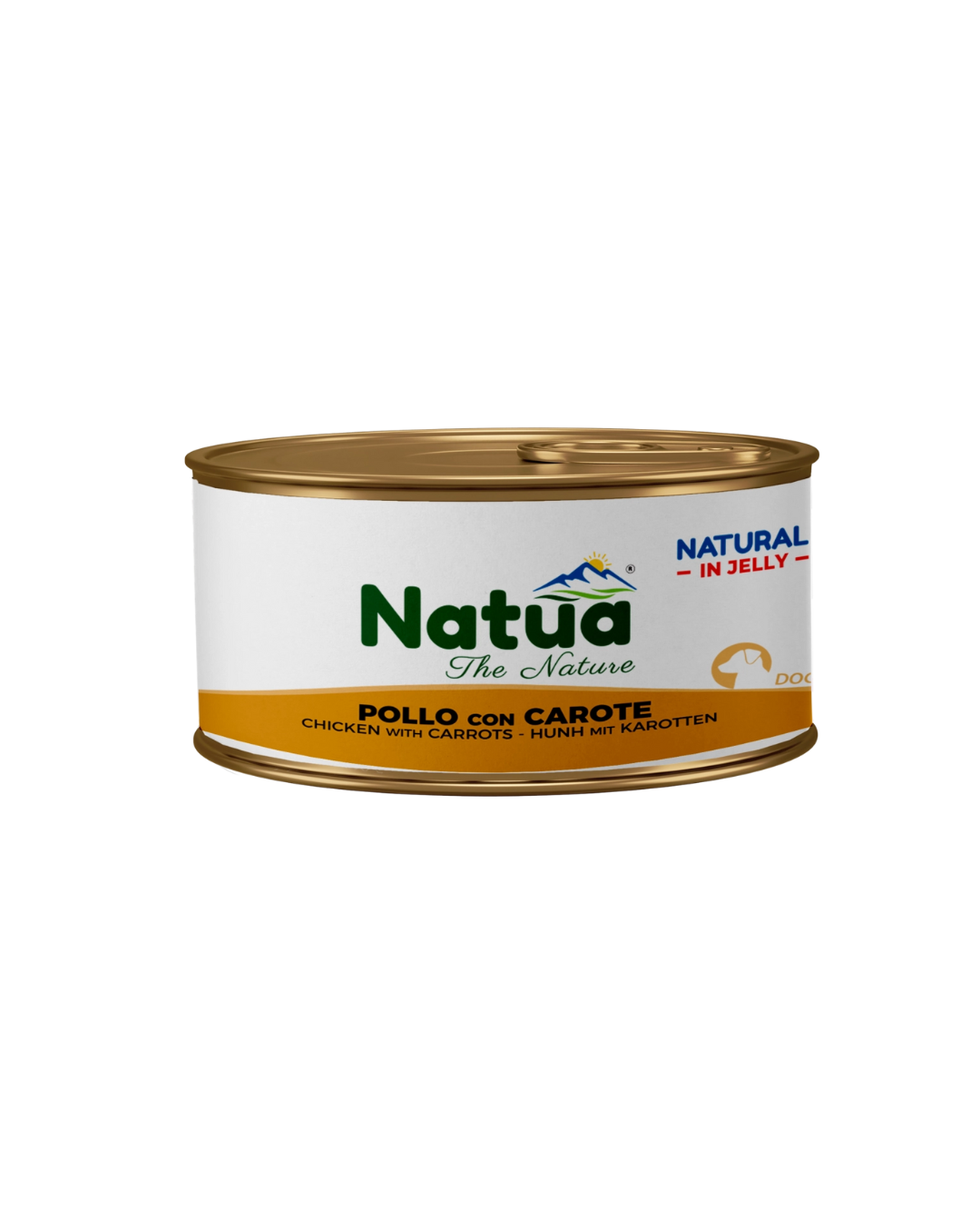 Natua dog - Natural in Jelly - Pollo con Carote - 85 gr