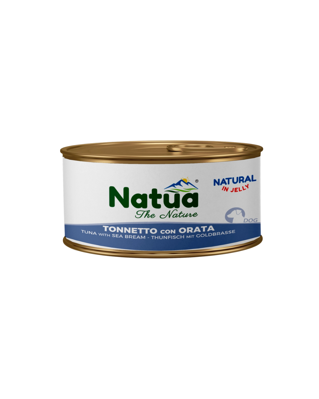 Natua dog - Natural in Jelly - Tonnetto con Orata - 85 gr